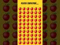 sabhi log# bataiye is emoji #mein kitne🤔🍎