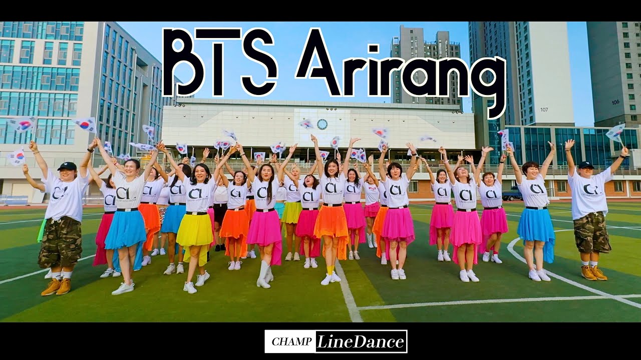[라인댄스] BTS Arirang  LineDance | BTS 아리랑 라인댄스| 대구 UCWDC 대회작품워크숍 성공기념 플래쉬몹 | 힙합콜라보 공연 |  010 8833 4921
