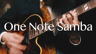 Plays Standards 【 O 】 One note samba  June , 2022. Jazz guitar and bass duo