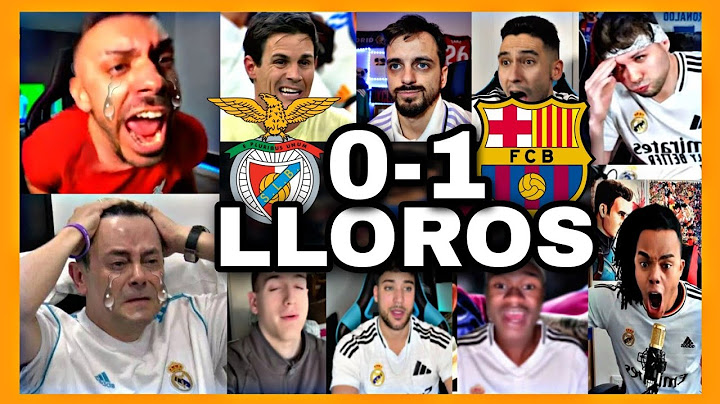 MEJORES REACCIONES y LLOROS MADRIDISTAS al BARCELONA 1-0 BENFICA