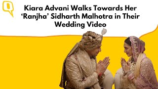 Kiara Advani Walks Towards Her ‘Ranjha’ Sidharth Malhotra in Their Wedding Video | The Quint