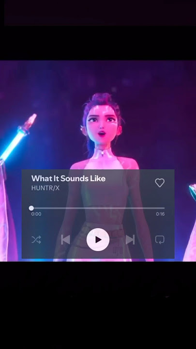 What it Sounds Like Lyric Edit | #kpopdemonhunters #edit 💫