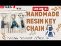 रेजिन से बनाएँ key chain 5 मिनट में #viral #video #art #artist #resinart #diy