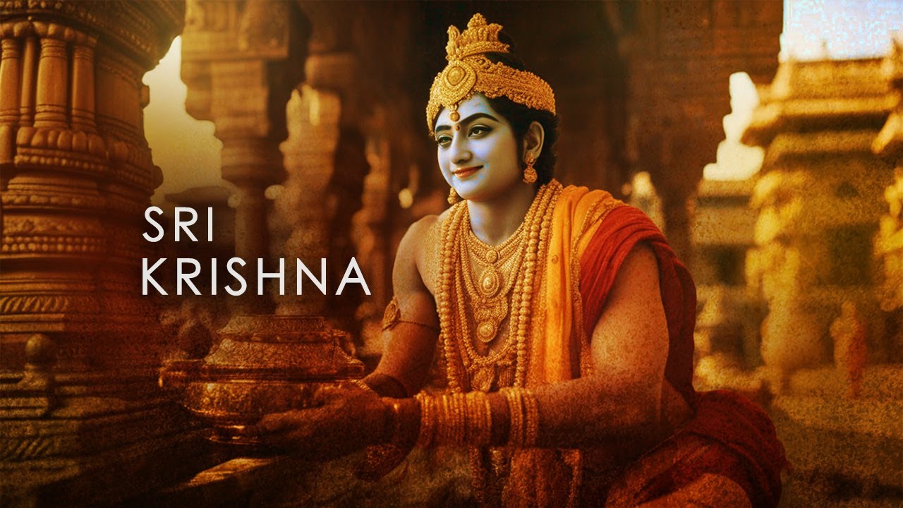 Sri Krishna Govinda Devotional song ( Flute Instrumental ) Royalty free