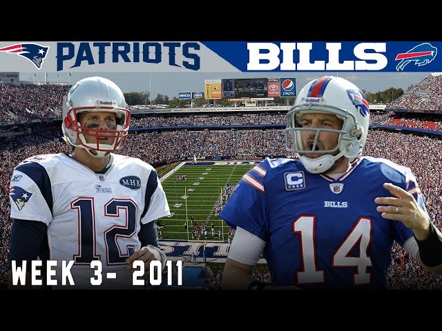 The Legend of FitzMagic is Born! (Patriots vs. Bills, 2011) | NFL Vault Highlights class=