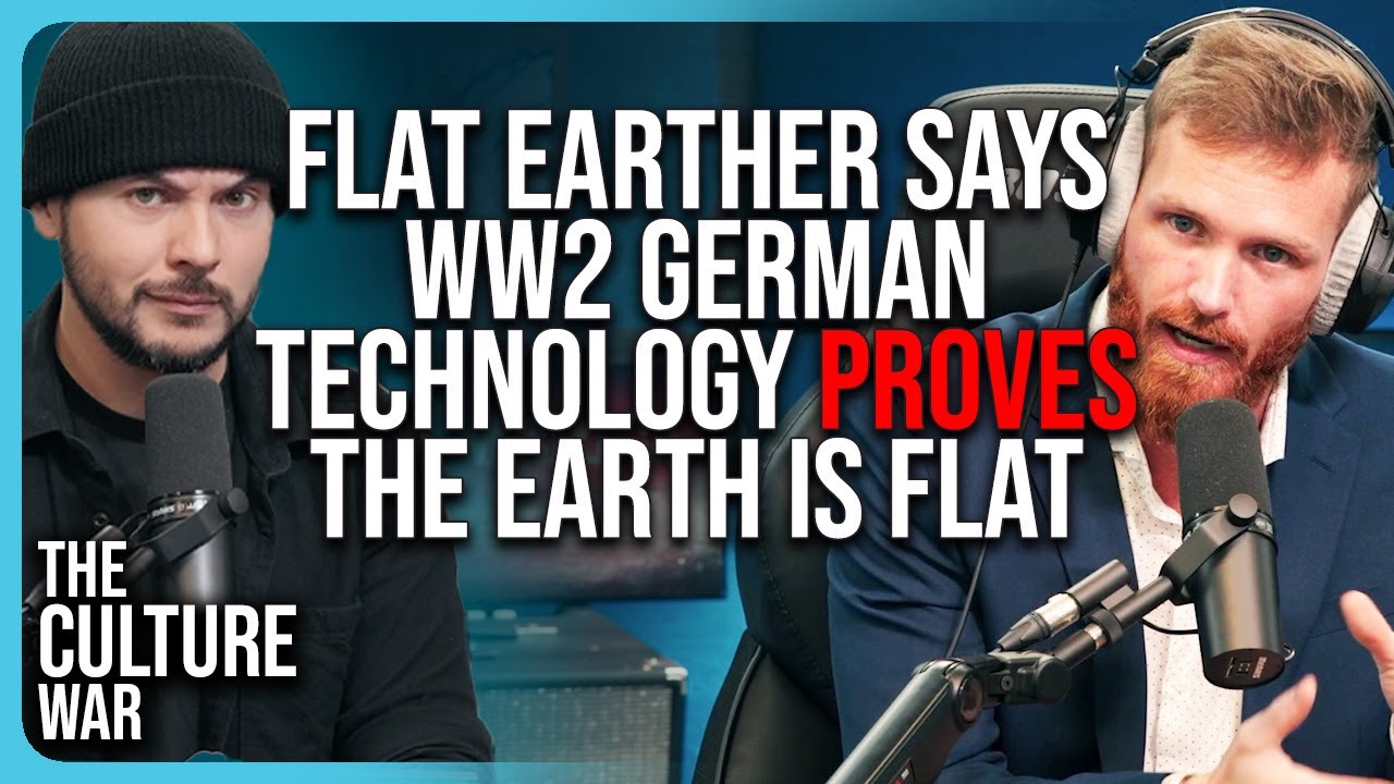 Flat Earther Says WW2 German Technology PROVES The Earth Is Flat | The ...