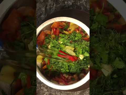 Шурпа в афганском казане