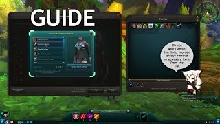 Wildstar guide (2015). How to change your costume? Dyeing. Short manual.