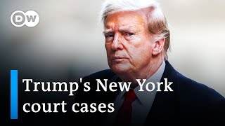 Trump gets financial lifeline in 1 case, start date in other | DW News