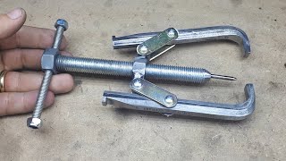 Amazing Ball Bearing Puller Homemade Metal Tool - Alyen anahtardan çektirme yapımı!!!