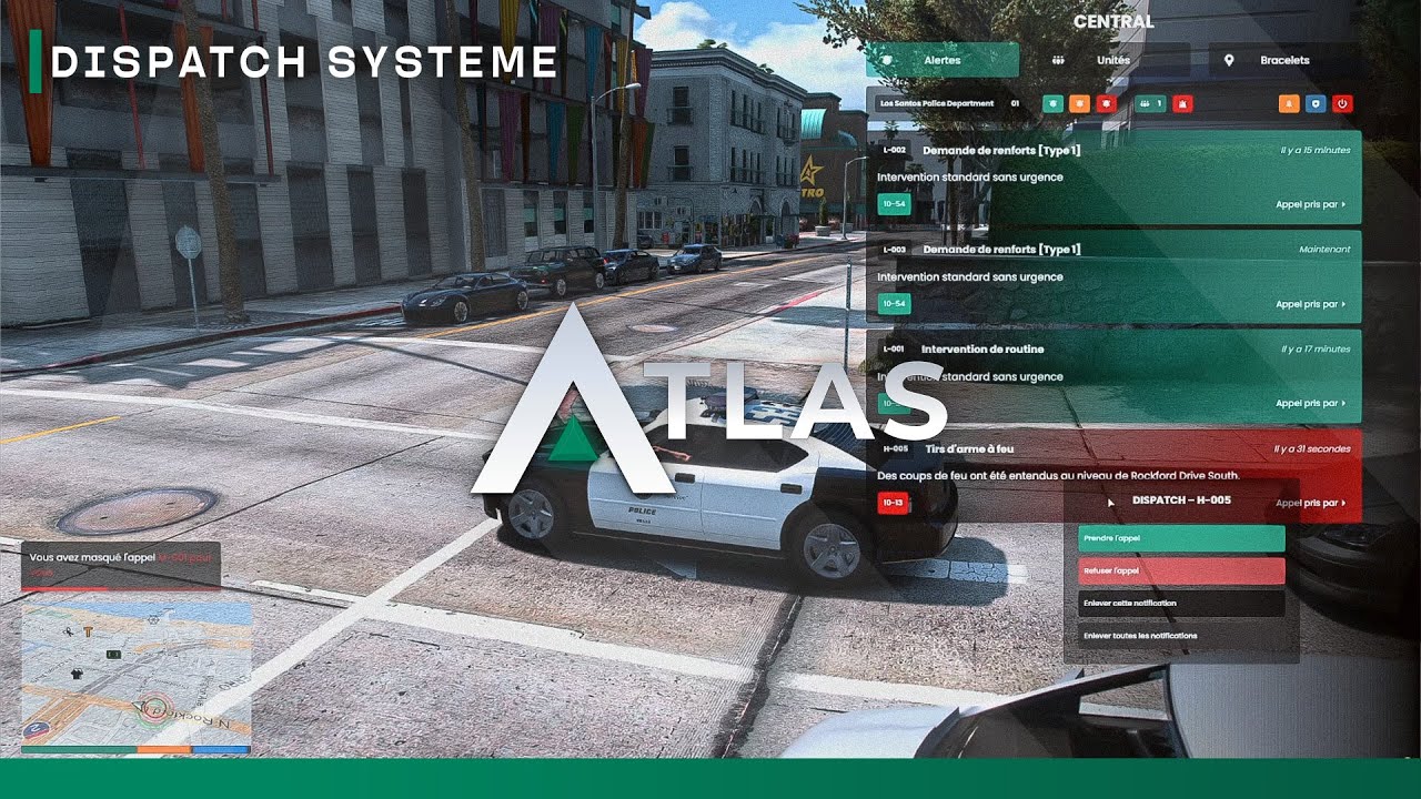 [LEAK] ATLAS : DÉCOUVREZ LE DISPATCH ET LES BRACELET ÉLECTRONIQUE - YouTube
