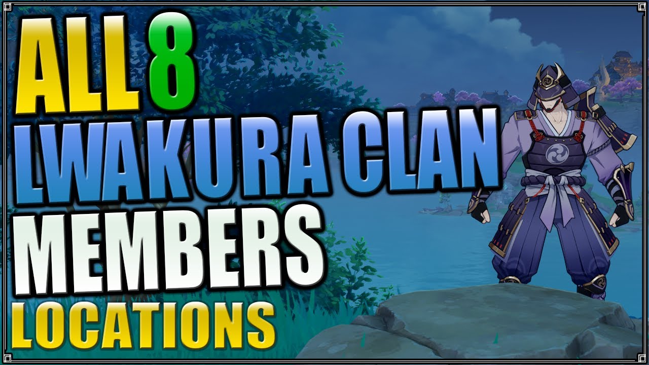 Location All Of Iwakura Clan Memebrs | How Complete Iwakura Out Achievement