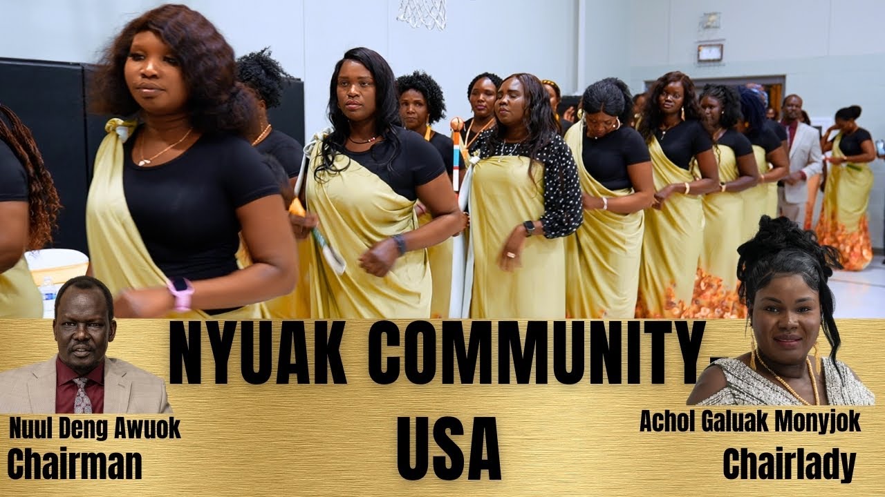 Nyuak Community-USA Inaugurates Nuul Deng Awuok and Achol Gatluak | 17 May 2025 | Omaha, NE