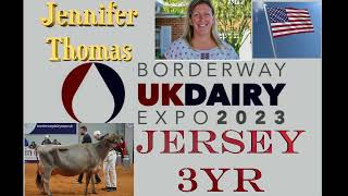 2023 Dairy Expo. In the Money at Borderway-Saxone Matt Cash-Winning 3yr Old Jersey from Devon