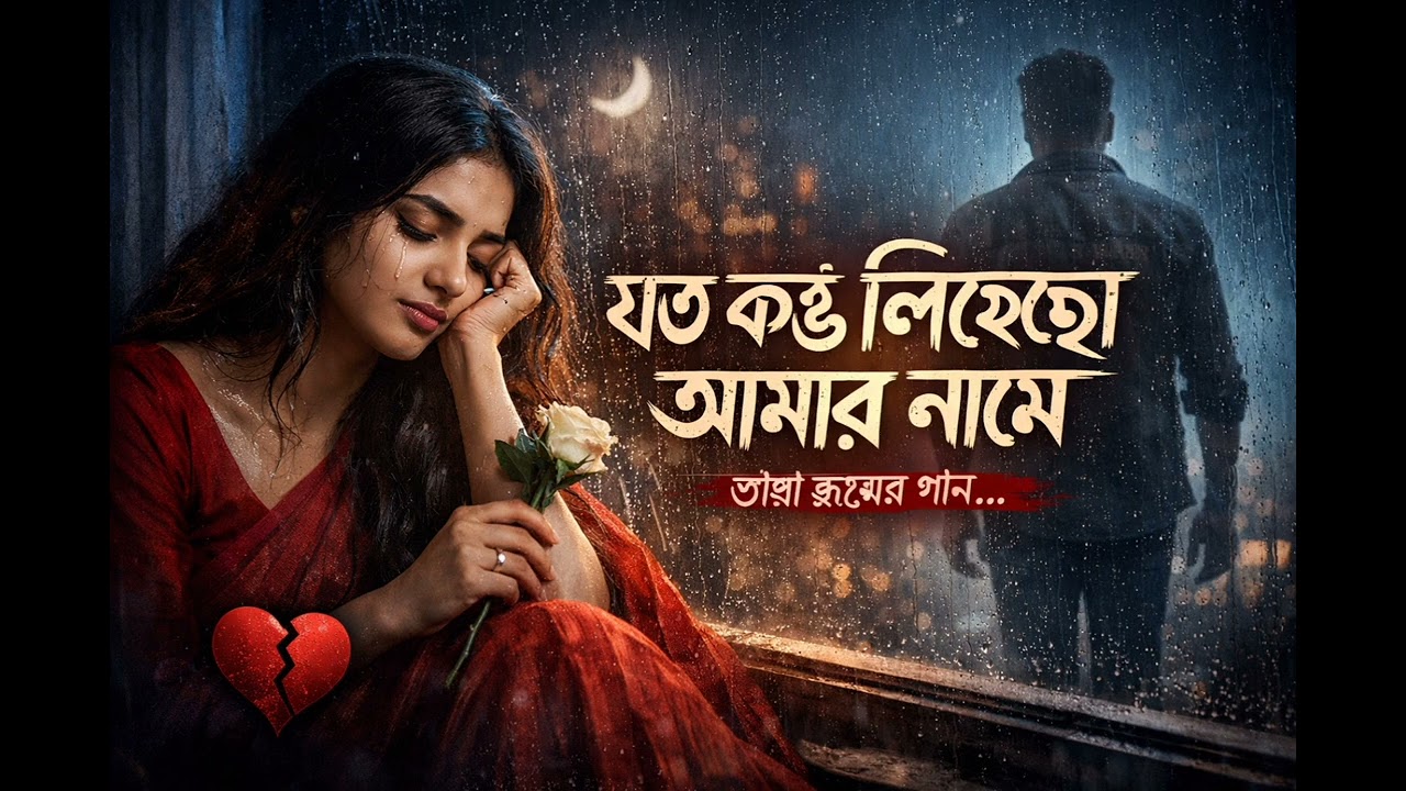  “যত কষ্ট লিখেছো আমার নামে” #song #love #sad #music #aakhirkyutootichhorebarghatiteam  
