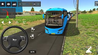 🥳Bus simulator indonesia ll new euro coach bus simulator ll #games #gameplay #bussimulatorindonesia screenshot 1