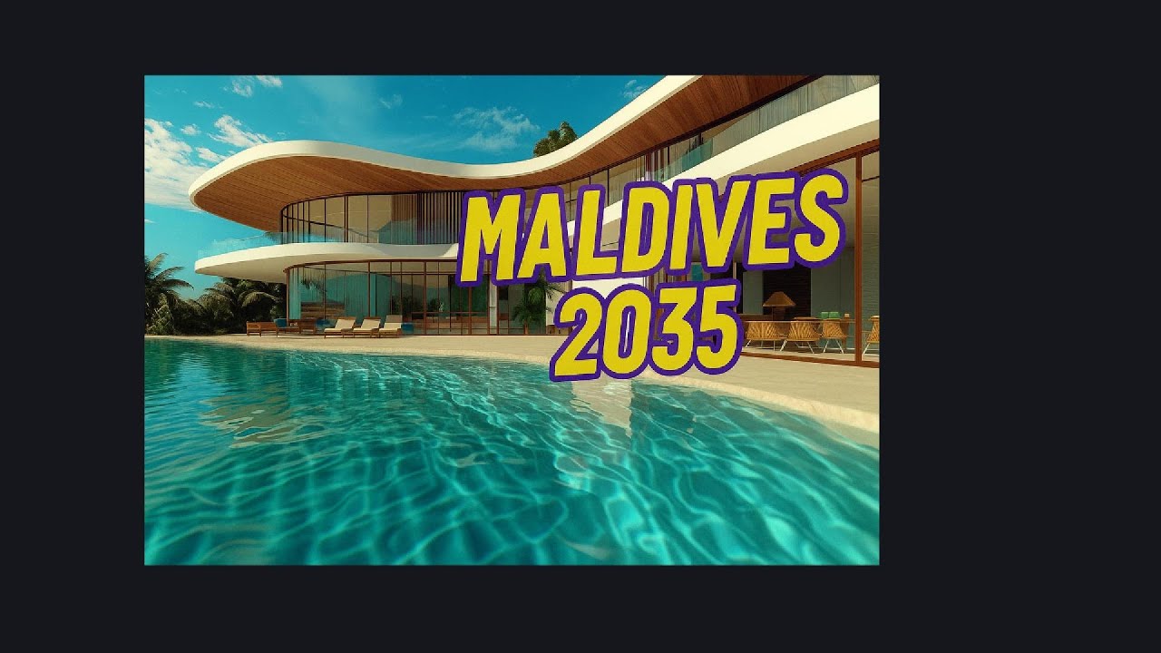 The Ocean House 2030 🌊 | Futuristic Luxury Villa in the Maldives