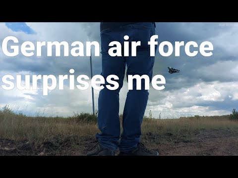 if the german air force surprises you in low-level flight, you should have ear protection with you