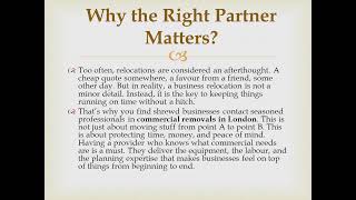 London’s Trusted Commercial Removals & Secure Storage Solutions