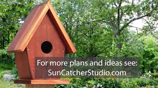 DIY Free Birdhouse Plans.