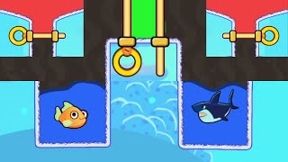 save the fish / pull the pin new level save fish game pull the pin android game / mobile game screenshot 4