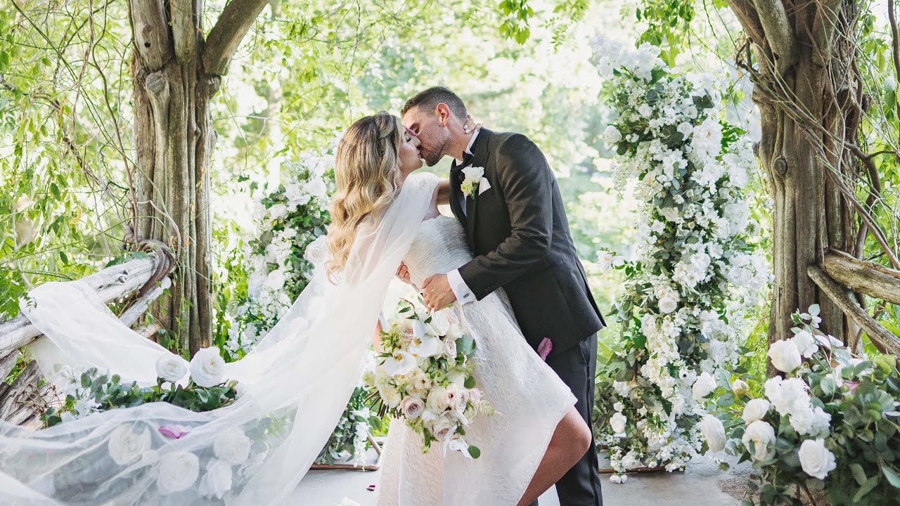 Caroline & Joao's Wedding Highlight - Early Evening July Ceremony in Central Park (All Inclusive)