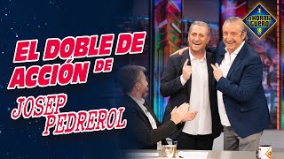 Carlos Latre es Josep Pedrerol junto al auténtico Pedrerol  El Hormiguero