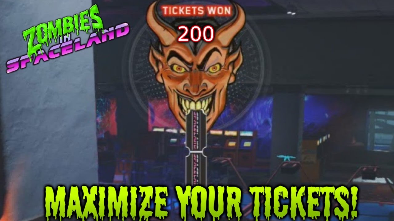 Zombies In Spaceland Maximize Your Tickets How To Get Alot Iw Zombies Guide