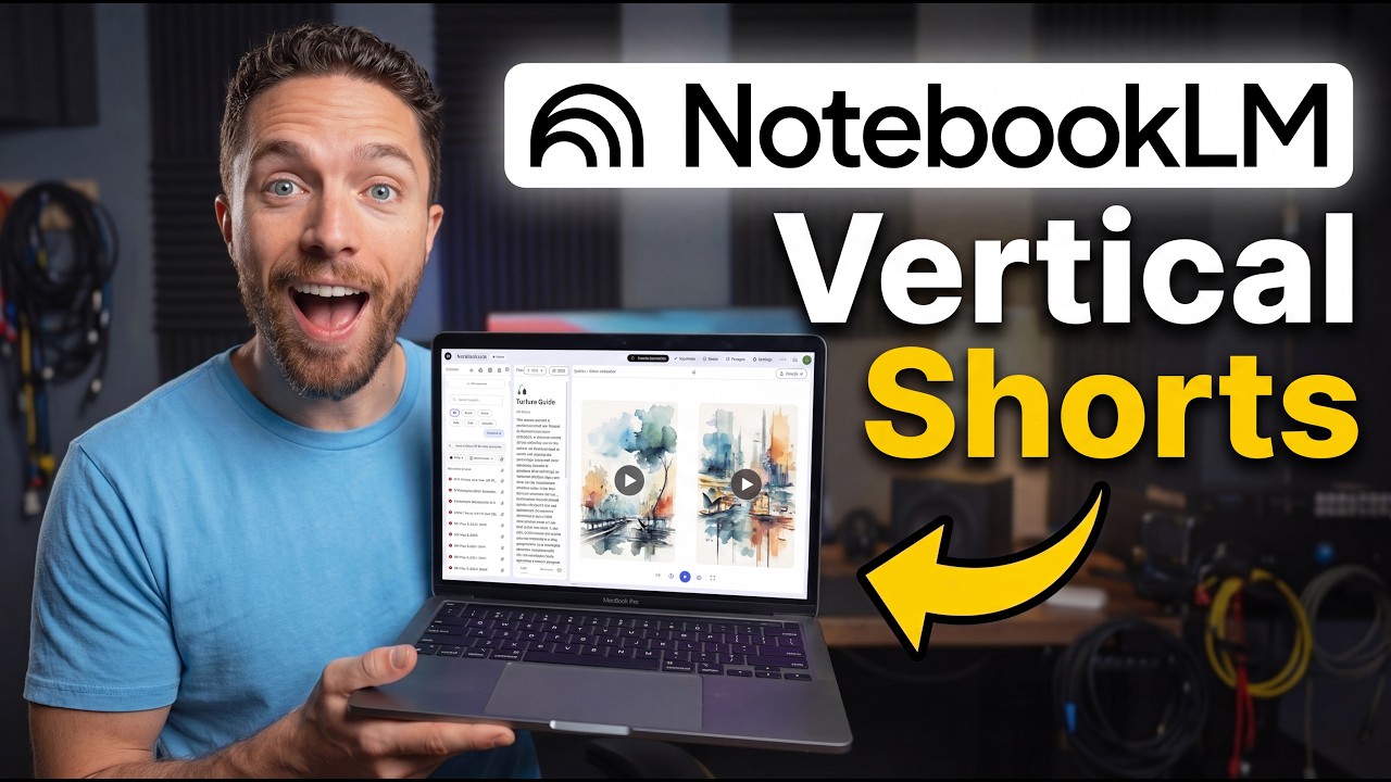 NotebookLM’s New Vertical Shorts Are INCREDIBLE