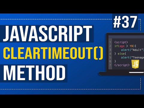 clearTimeout Methods in JavaScript | JavaScript Tutorial