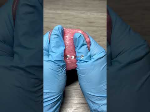 スライムに意外な文房具を混ぜて楽しむASMR