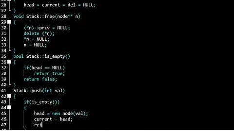 How to Pop Node in Stack using Double Pointer