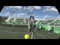 Dream match tennis vr