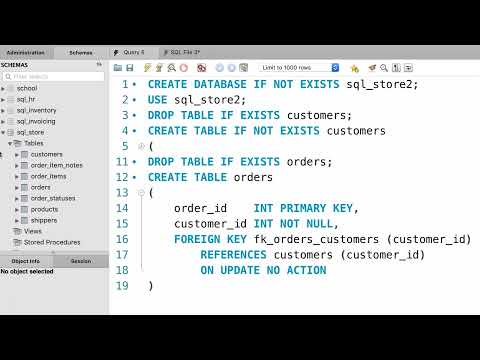SQL #128 - Creating Relationships [By Mosh Hamedani]