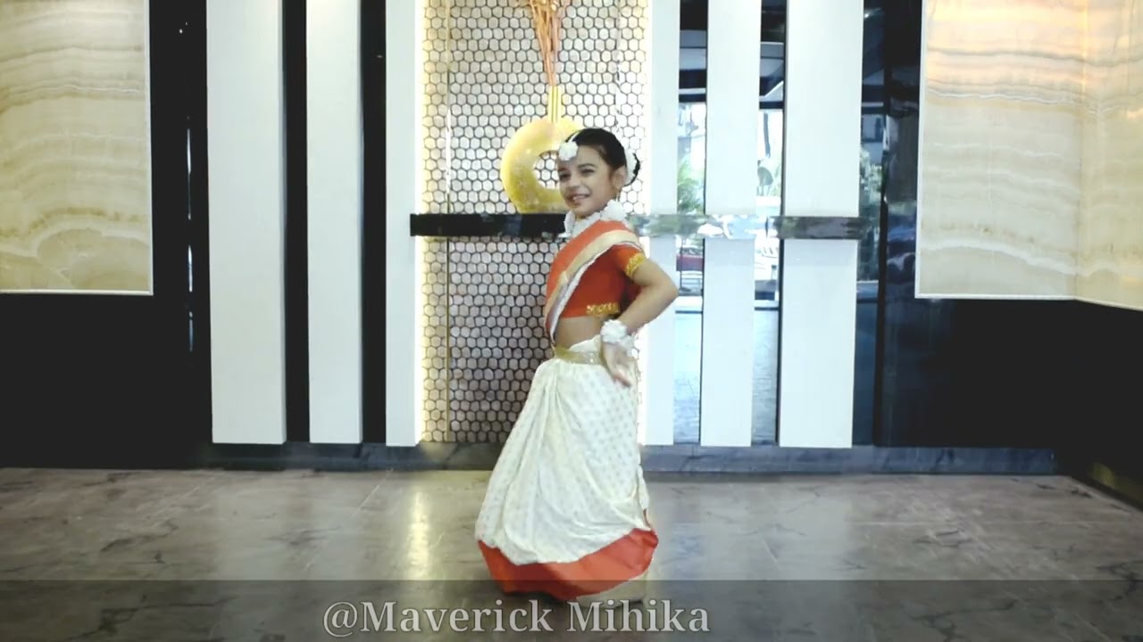 Fagunero Mohonay  Bengali Folk Dance  Bihu Dance  Maverick Mihika  kids Dance