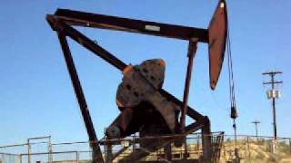 Big Lufkin "Mark II" (tm) Oil Pumping Unit on Well 12
