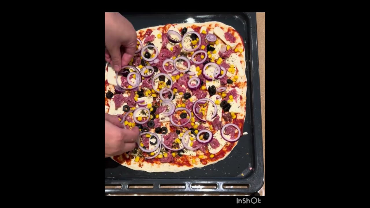 احلى وأخف عجينة البيتزا 👌🏻👌🏻