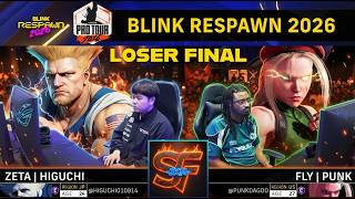Higuchi (Guile) vs Punk (Cammy) - Losers Quarter Finals! 👊 SF6 Blink Respawn 2026
