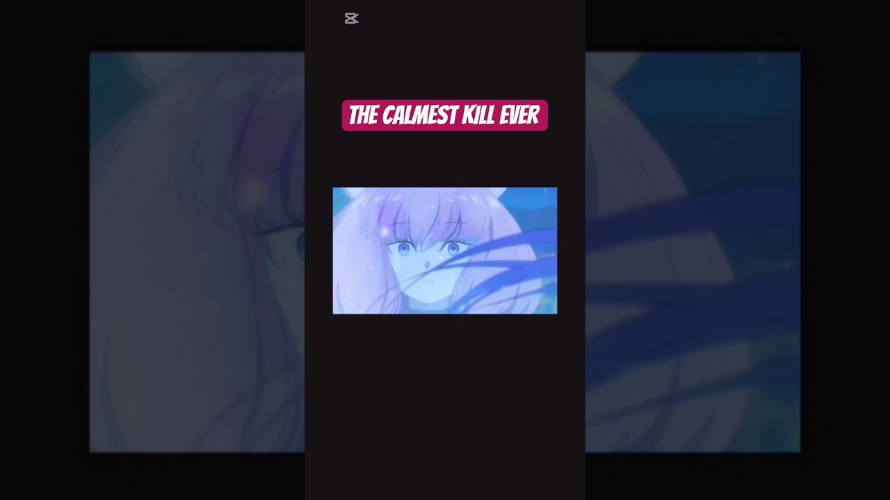 Frieren Vs Aura. Calmest Kill Ever #frieren #anime #animeedit #magic