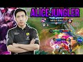 ALICE JUNGLER PERFECT GAMEPLAY!! ALICE BEST BUILD 2024 TOP GLOBAL BY RRQ LEMON - MOBILE LEGENDS