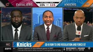 FULL ESPN SC | Stephen A. & Wilbon react as Brunson COOKS Harden in Knicks OT win
