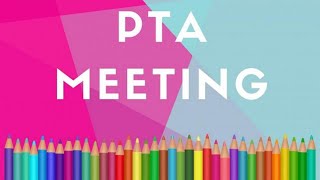 CCPS PTA Meeting 2/10/2020