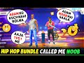 Hip Hop Bundle🔥 Call DJ Adam Noob😡 ||आजा 1 vs 1 में !! FireEyes Gaming || Garena Free Fire