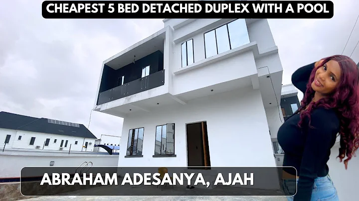 Inside the cheapest 5 bedroom detached duplex with swimming pool for sale in Abraham Adesanya, Ajah