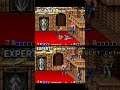 Double Dragon | Beginner vs Expert: Retro Games Side-by-Side Comparison #shorts