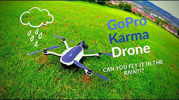 GOPRO KARMA DRONE first flight | Best drone to fly in the rain?