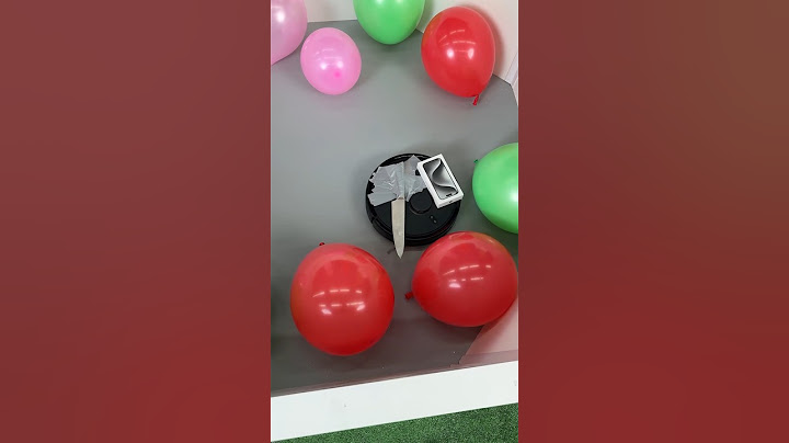 Roomba Balloon Roulette 😱