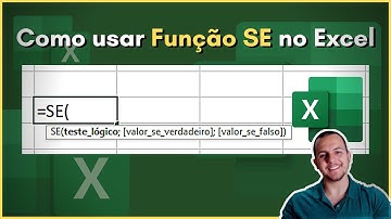 Como usar Função SE no Excel