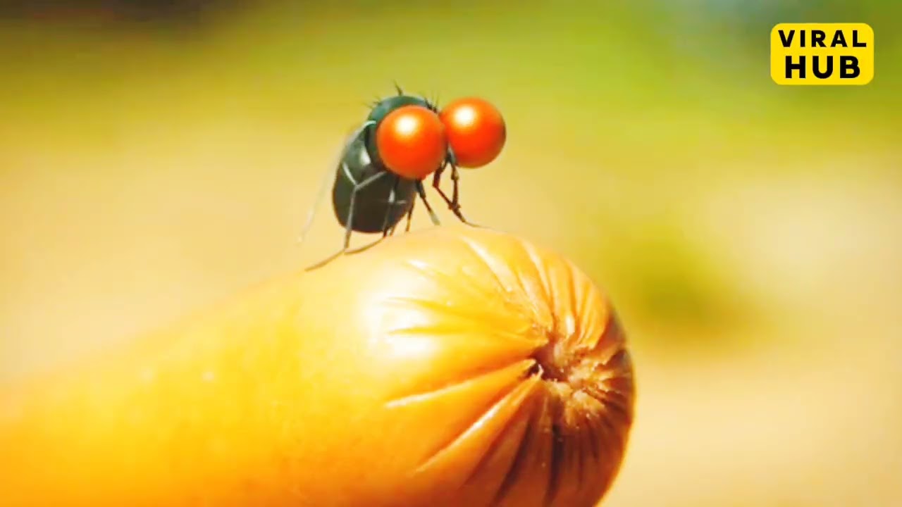 Insects vs Red Ants 🐜 | Who Will Win the Food Battle