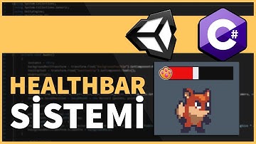 BASİT HEALTH BAR SİSTEMİ YAPIMI | Yeni Başlayanlar İçin Unity 2D 3D C#